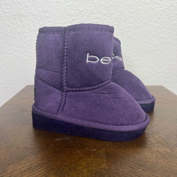 bebe purple todler boots size 8 - Picture 2 of 6